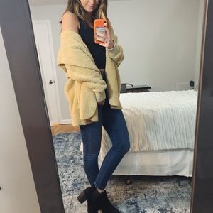 Sherpa cardigan
